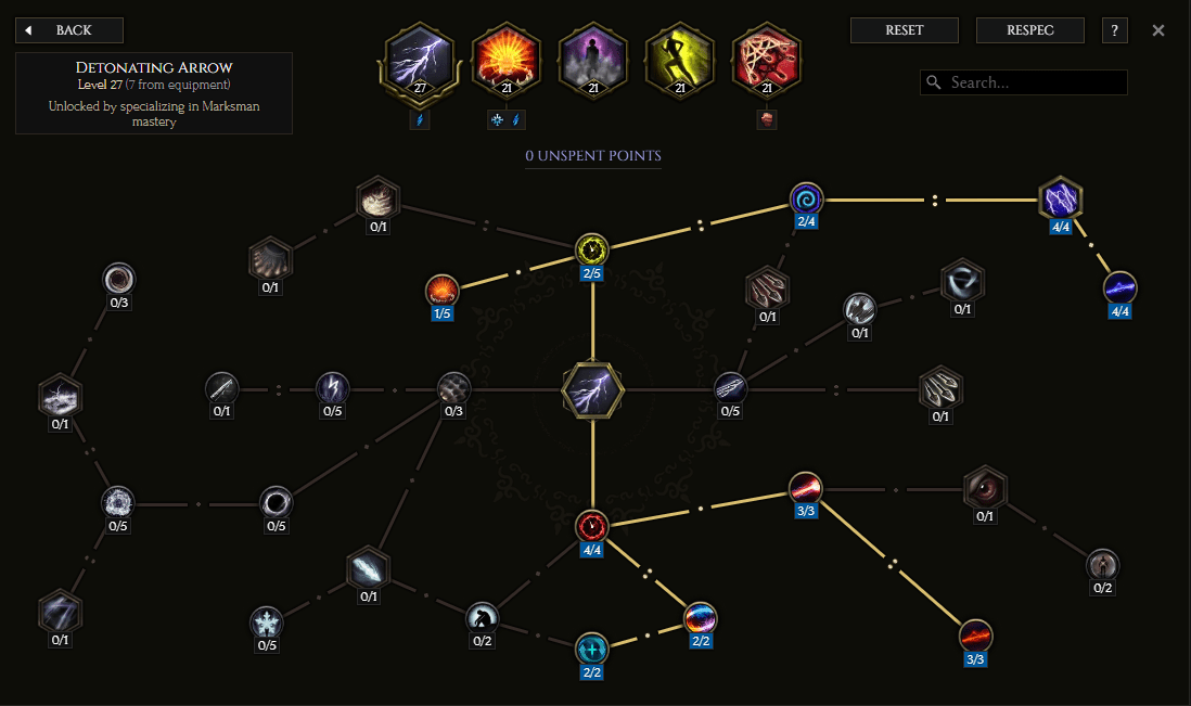 [1.0]Detonating Arrow Trap Marksman Last Epoch Build Odealo's Crafty